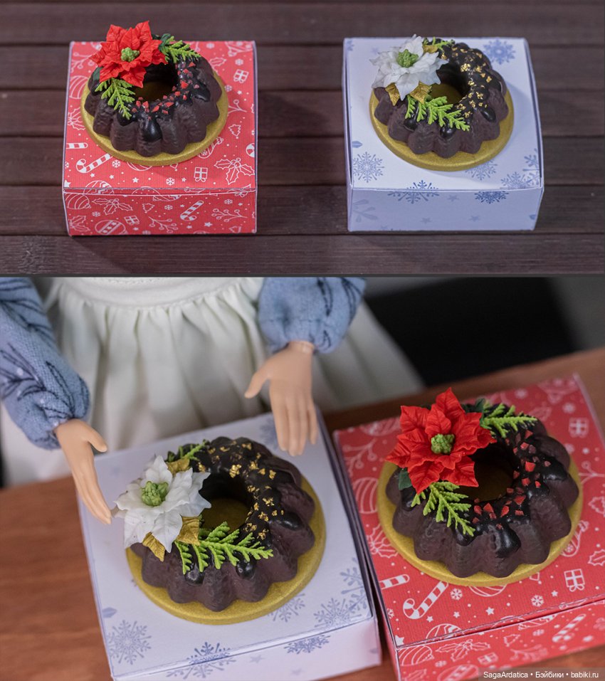 Новогодние миниатюрки — Кукольная миниатюра своими руками: еда (фото 9)