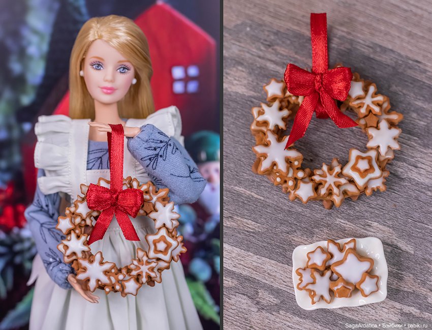 Новогодние миниатюрки — Кукольная миниатюра своими руками: еда