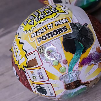 Шарики-сюрпризы  с наборами для зельеварения