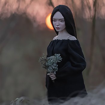 На закате