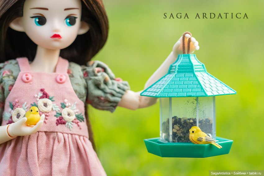 Бьяка и птички — Куклы Strawberry Planet: Redberry (фото 6)