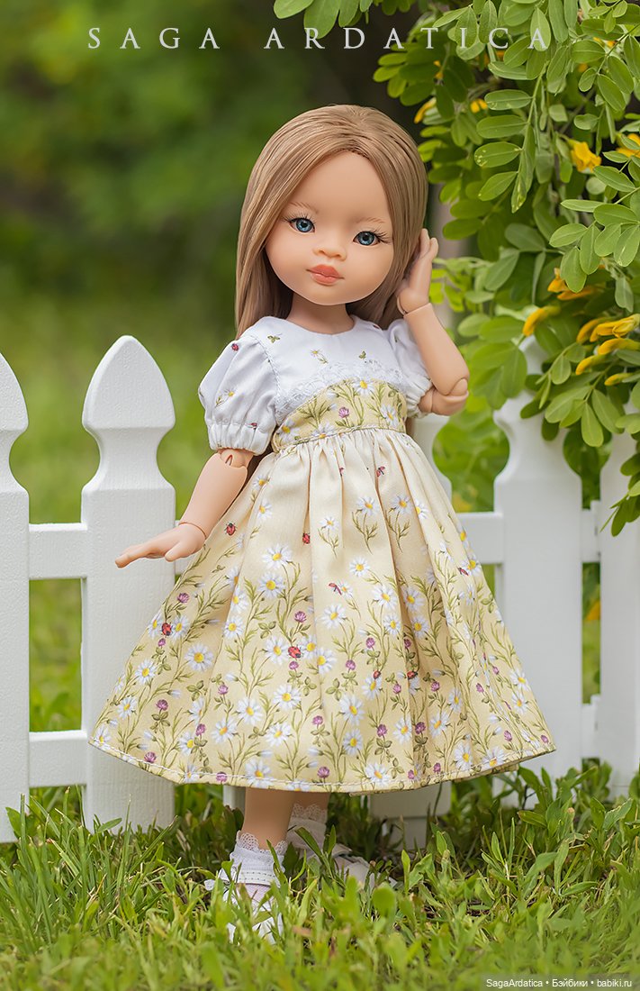 Прогулка в саду | Бэйбики Прогулка в саду — Куклы Paola Reina (Паола Рейна): новинки (фото 2)