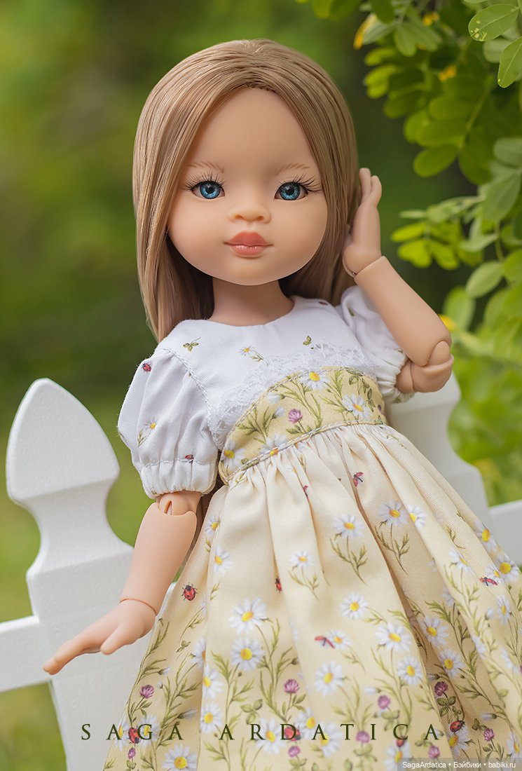 Прогулка в саду | Бэйбики Прогулка в саду — Куклы Paola Reina (Паола Рейна): новинки (фото 3)