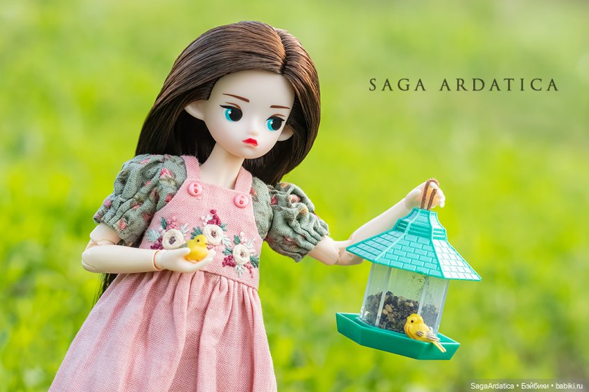 Бьяка и птички — Куклы Strawberry Planet: Redberry (фото 7)