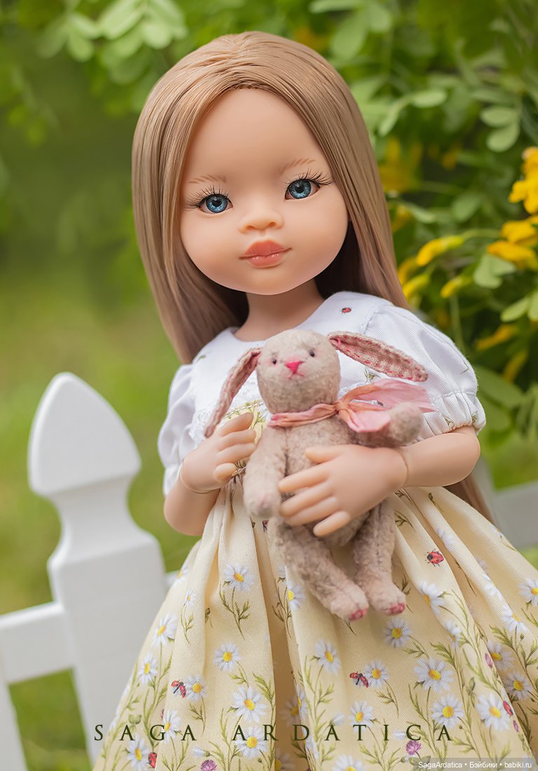 Прогулка в саду | Бэйбики Прогулка в саду — Куклы Paola Reina (Паола Рейна): новинки (фото 4)