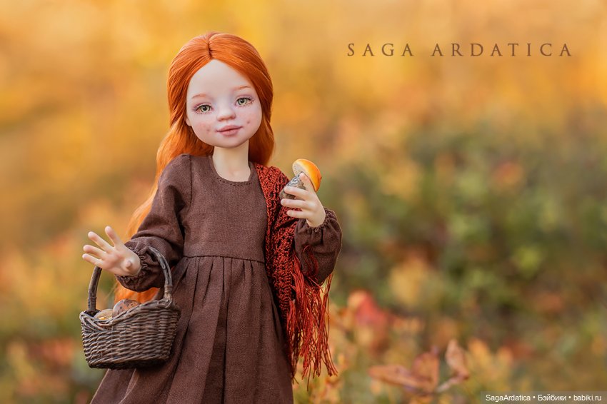Осенняя прогулка — Фотоистории с куклами BJD (БЖД): сериалы (фото 4)