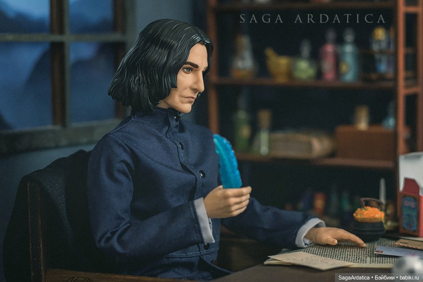 Профессор Снейп — Куклы Harry Potter (Гарри Поттер) Mattel: Wizarding World (фото 7)