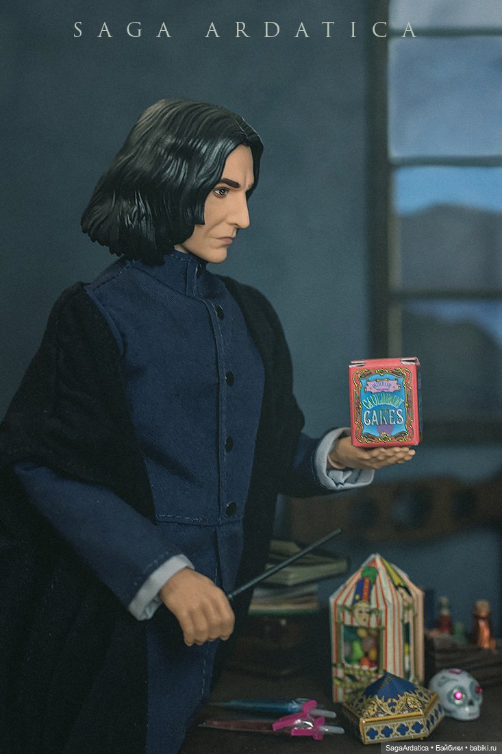 Профессор Снейп — Куклы Harry Potter (Гарри Поттер) Mattel: Wizarding World (фото 3)