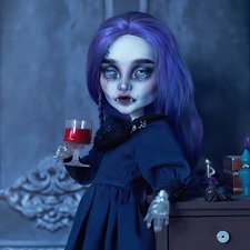 Ooak Спектра от Firexia (Freya Rune dolls)