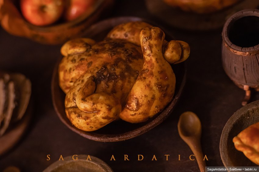 Кулинария в формате 1/6 — Кукольная миниатюра своими руками: еда (фото 5)