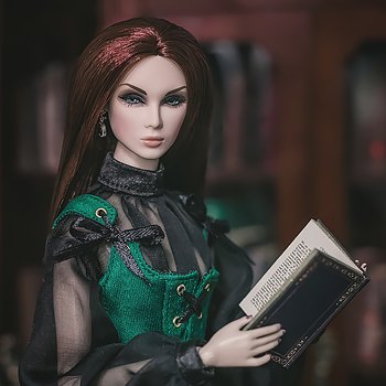 В библиотеке