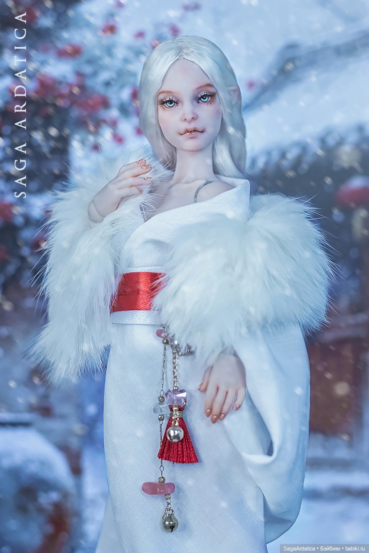 Белая лисичка — Авторские куклы BJD (БЖД) у нас дома: фото