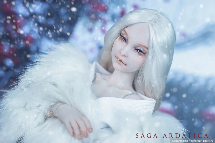 Белая лисичка — Авторские куклы BJD (БЖД) у нас дома: фото (фото 3)