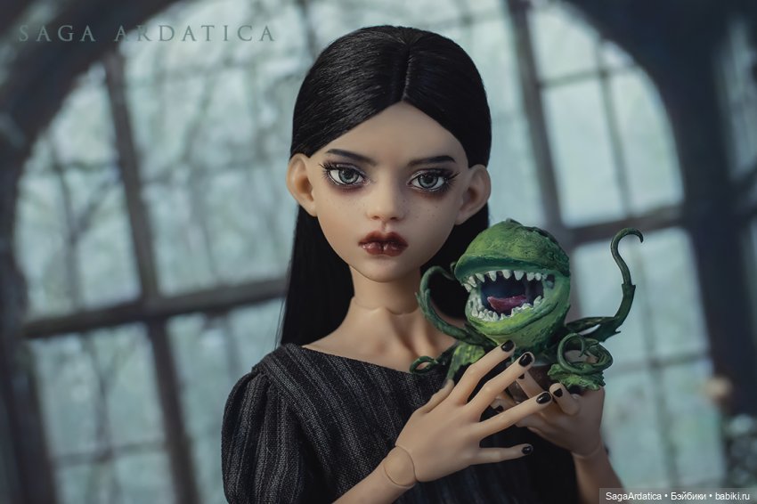 Триша и цветочек | Бэйбики Триша и цветочек — Авторские куклы BJD (БЖД) у нас дома: фото (фото 3)