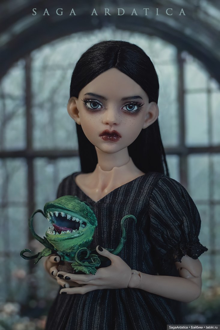 Триша и цветочек | Бэйбики Триша и цветочек — Авторские куклы BJD (БЖД) у нас дома: фото (фото 2)