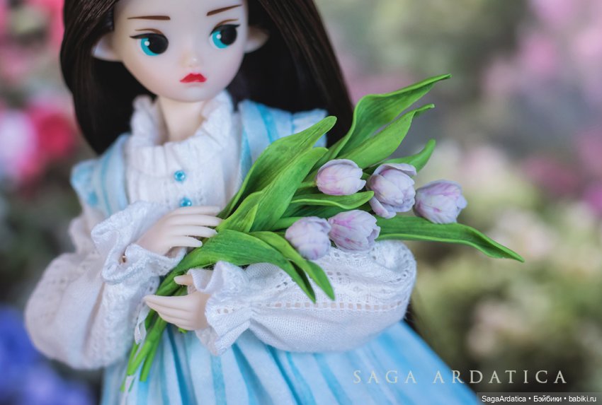Бьяка с тюльпанами — Куклы Strawberry Planet: Redberry (фото 4)