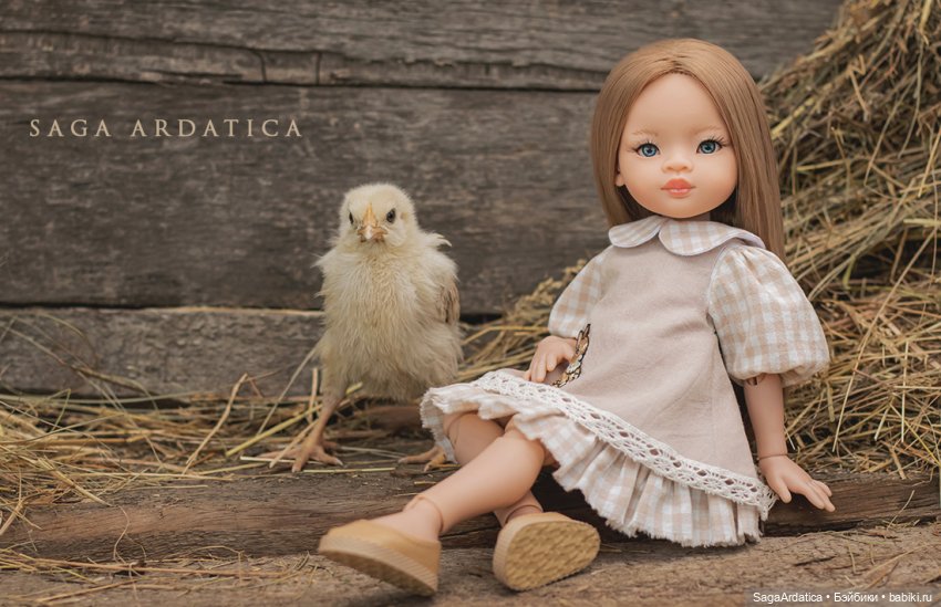 Рута и цыплята — Куклы Paola Reina (Паола Рейна): новинки (фото 2)