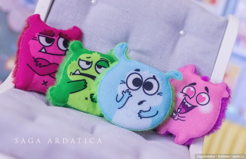 Бьяка и монстрики — Куклы Strawberry Planet: Redberry (фото 6)