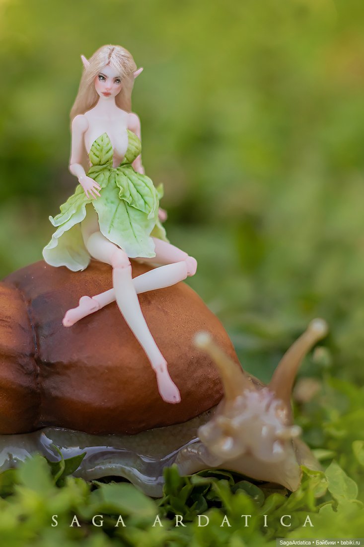 Цветочная феечка | Бэйбики Цветочная феечка — Авторские куклы BJD (БЖД) у нас дома: фото (фото 4)