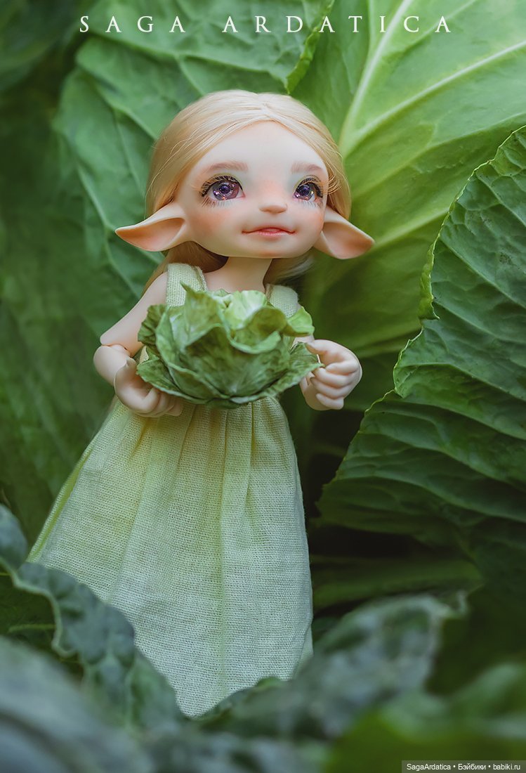 Капуста | Бэйбики Капуста — Куклы Fairyland (ФэйриЛэнд): BJD (БЖД) (фото 3)