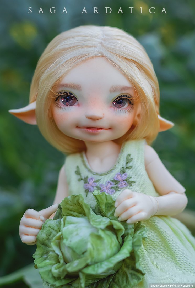 Капуста | Бэйбики Капуста — Куклы Fairyland (ФэйриЛэнд): BJD (БЖД) (фото 4)