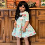 Кукла коллекционная большая от Моники Левениг