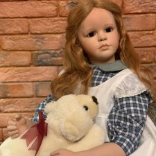 Кукла коллекционная Аинтажная