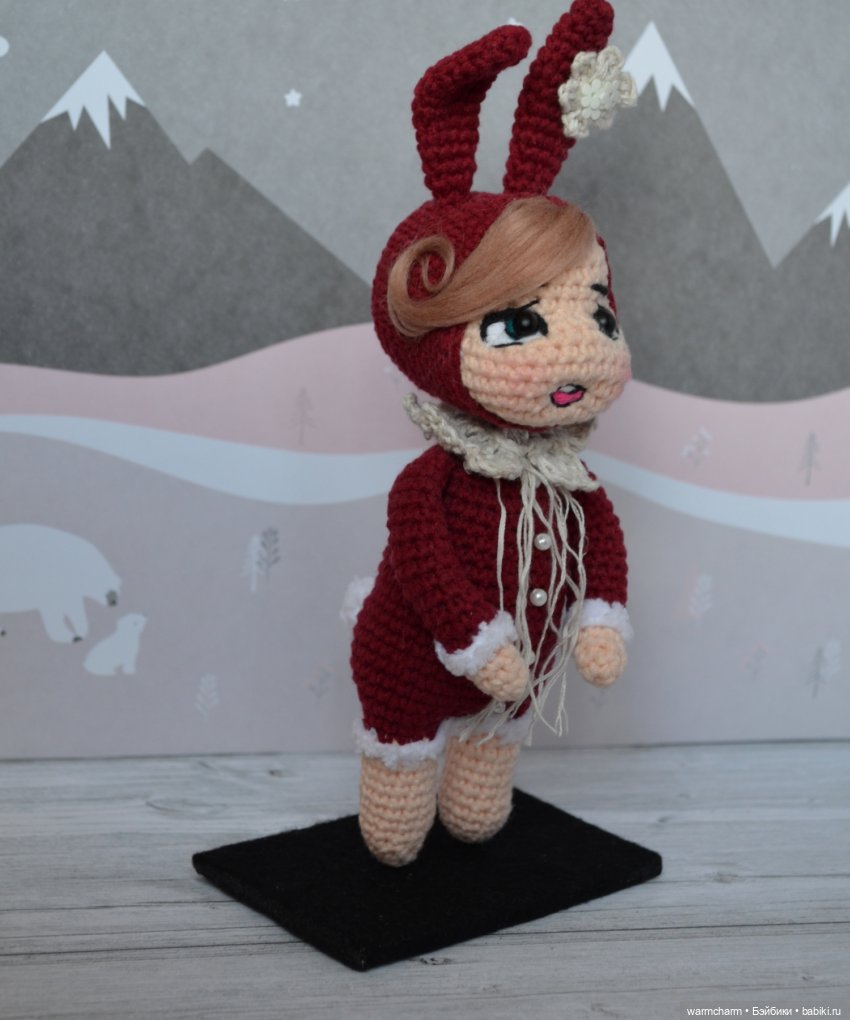 Мастер Класс "Подставка для некрупных вязаных кукол" | Бэйбики Мастер Класс "Подставка для некрупных вязаных кукол"