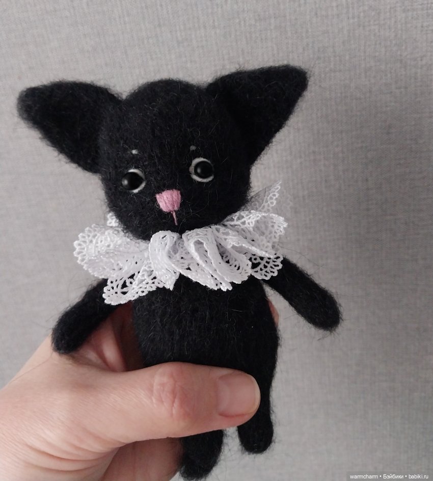 Котенок по имени — Вязаные игрушки и амигуруми: крючком (фото 5)