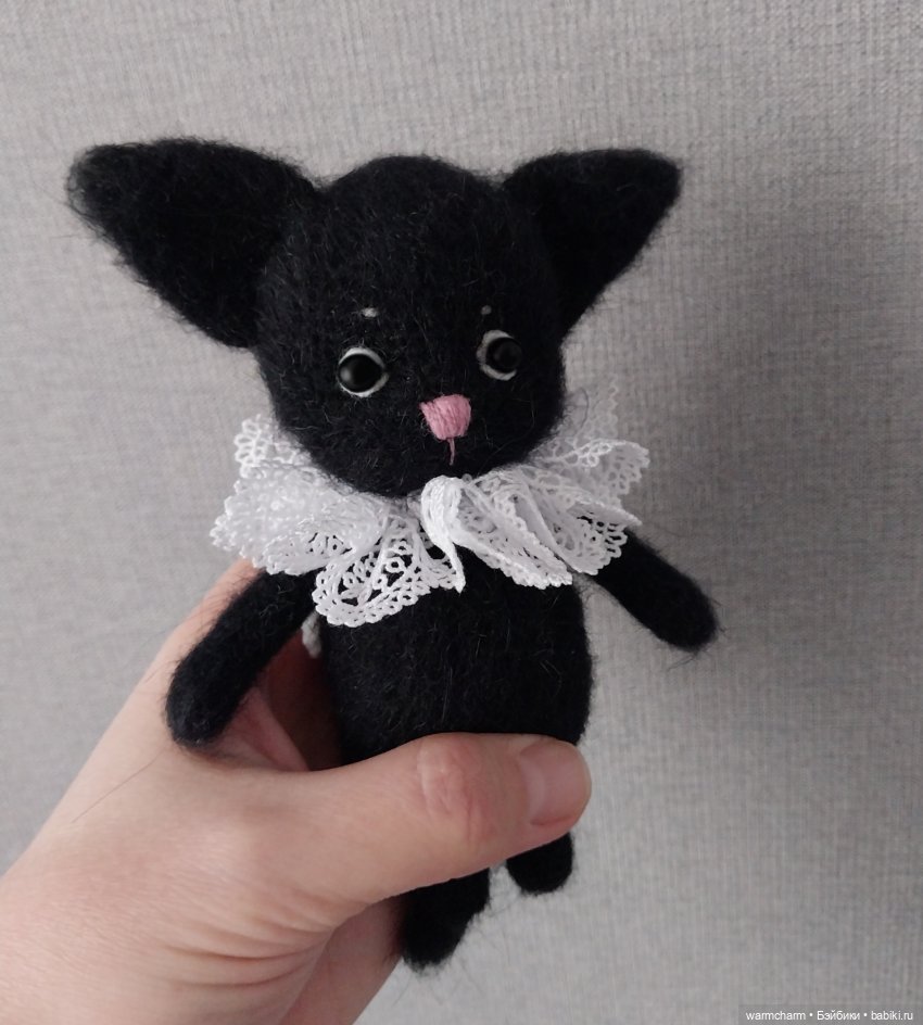Котенок по имени — Вязаные игрушки и амигуруми: крючком (фото 4)