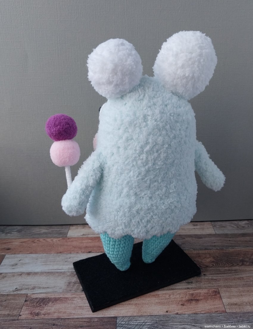 Снежный монстр Маруся — Вязаные игрушки и амигуруми: крючком (фото 5)