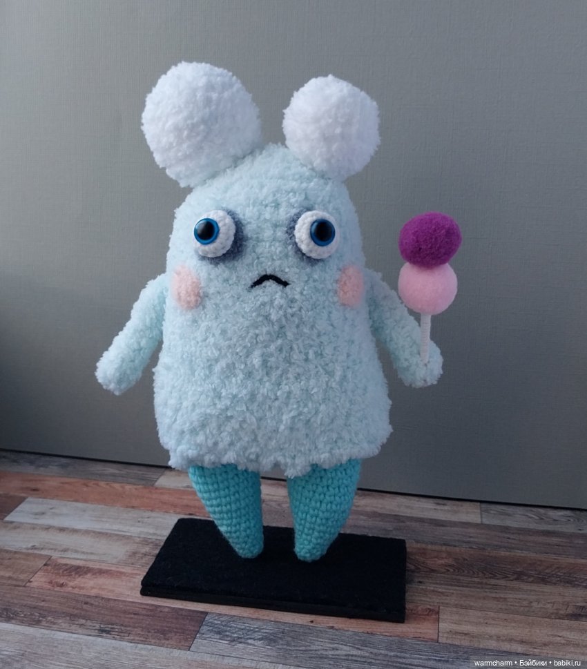 Снежный монстр Маруся — Вязаные игрушки и амигуруми: крючком (фото 2)