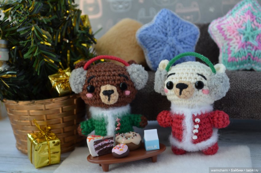 Мой творческий декабрь — Вязаные игрушки и амигуруми: крючком (фото 8)