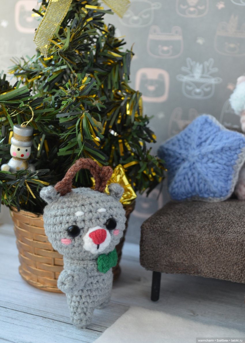 Мой творческий декабрь — Вязаные игрушки и амигуруми: крючком (фото 6)