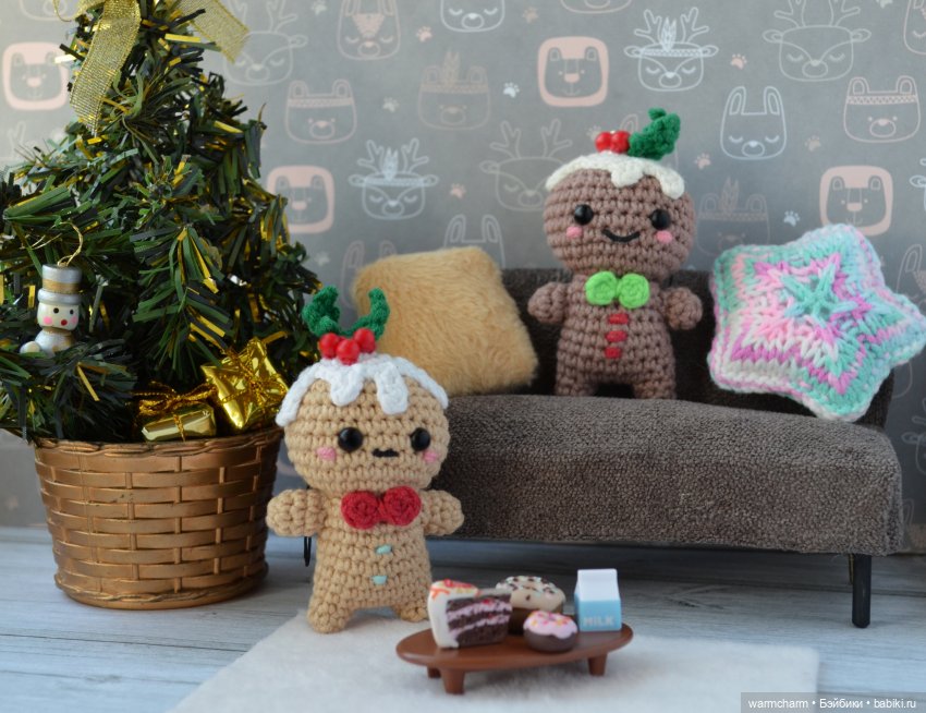 Мой творческий декабрь — Вязаные игрушки и амигуруми: крючком (фото 3)