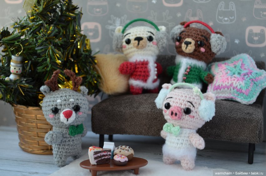 Мой творческий декабрь — Вязаные игрушки и амигуруми: крючком