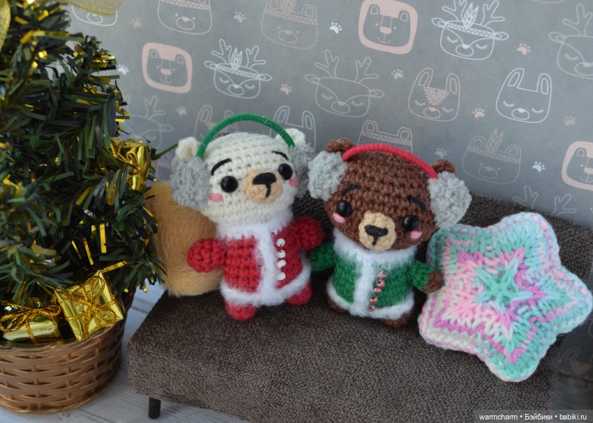 Мой творческий декабрь — Вязаные игрушки и амигуруми: крючком (фото 7)