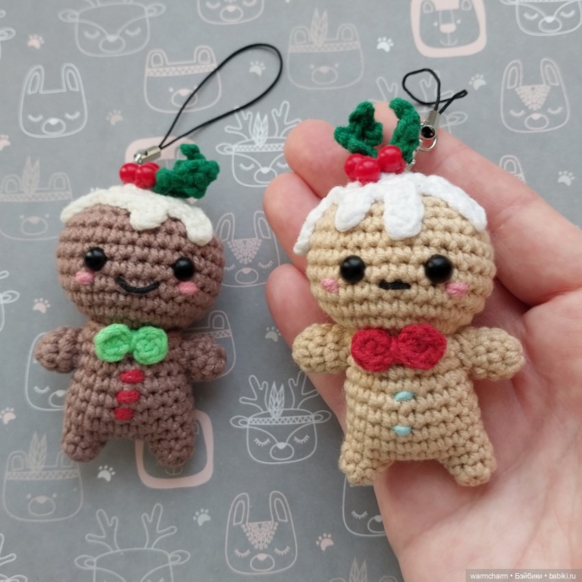 Мой творческий декабрь — Вязаные игрушки и амигуруми: крючком (фото 5)