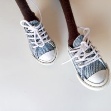 Джинсовые кеды для Худышки Маргариты Кутуевой