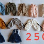 Брючки для маленьких кукол