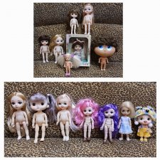 Огромный лот маленьких кукол