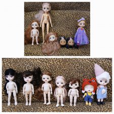 Лот маленьких кукол