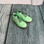 Зелёные ботиночки