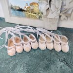 Балетки на завязках 4,3*1,6см