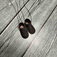 Ботинки чёрные 3,2*1,3см