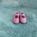 Велюровые туфельки 3,1*1,3см