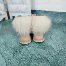 Сапожки с мехом для птички Лоры 4,3*1,6см
