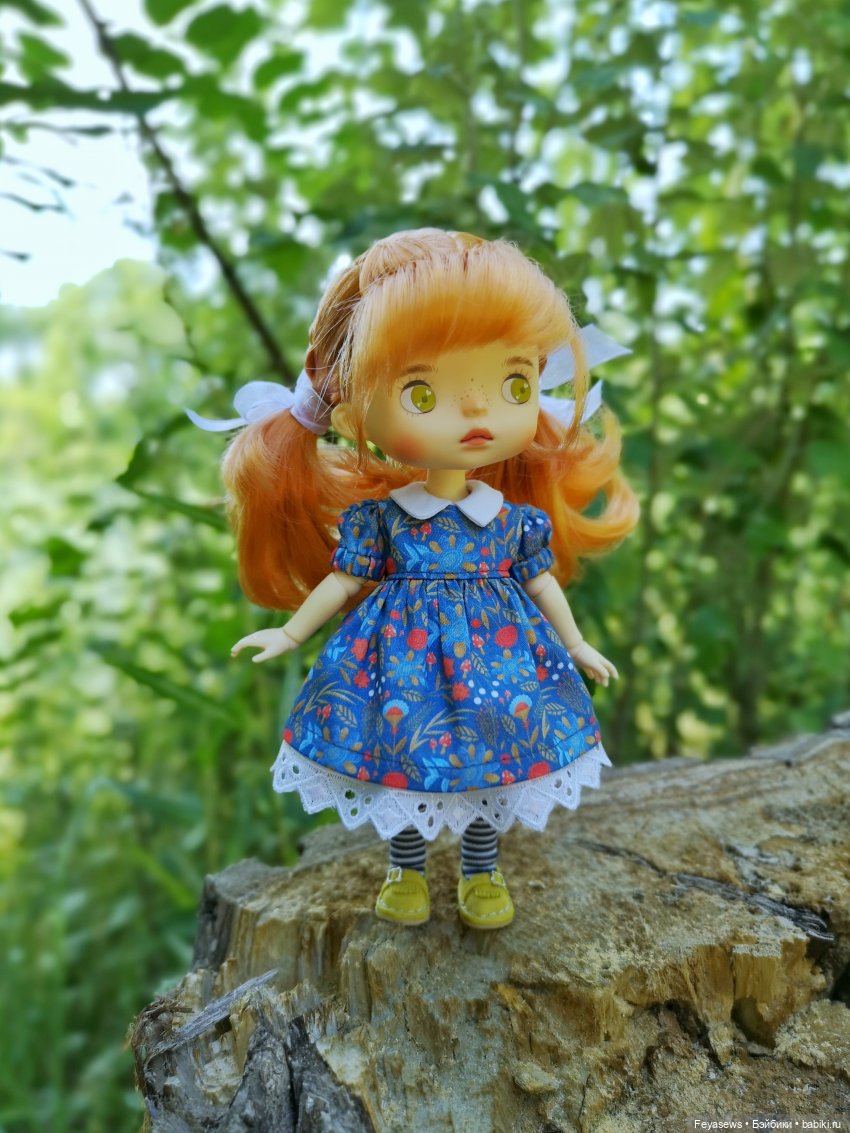 Наша первая прогулка🌿🌞 — Куклы Xiaomi Monst (Сяоми) и Pipitom: шарнирные