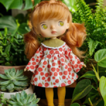 Комплект (платье, воротник, гольфы) для Монст