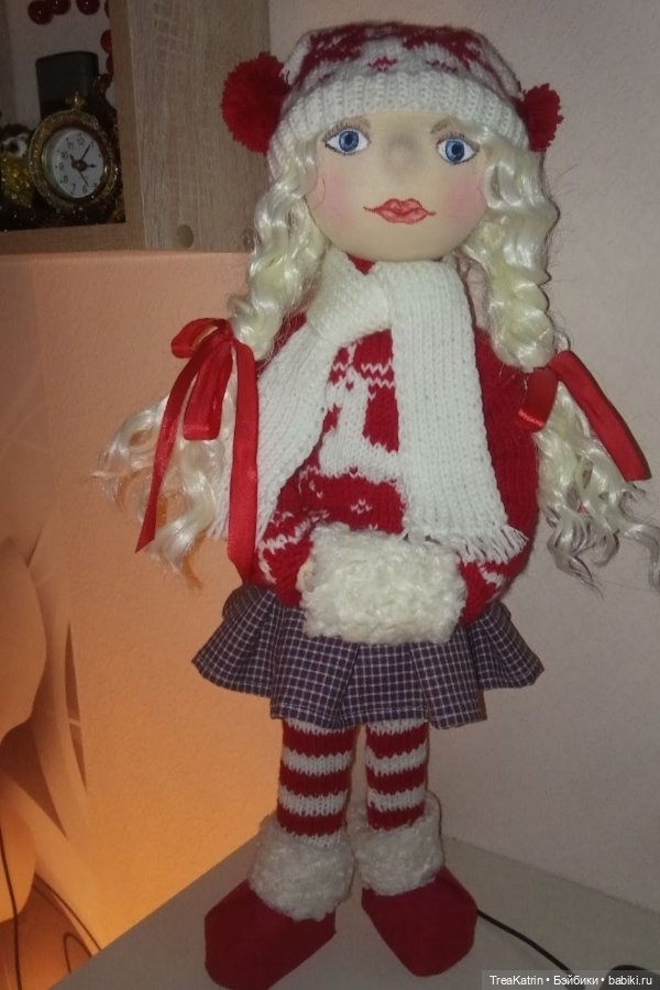 Куколка к новогоднему празднику